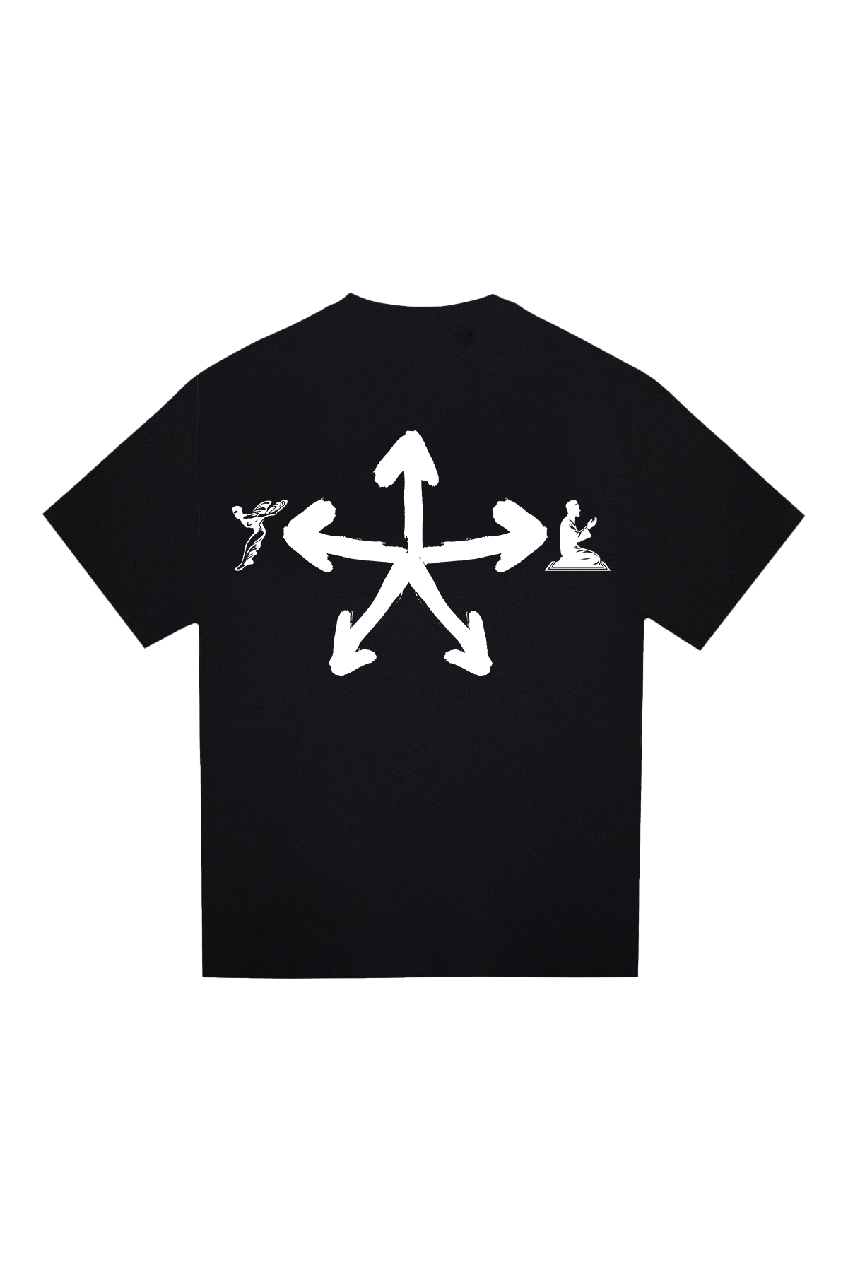 LIT Badge Heavyweight Black T-Shirt