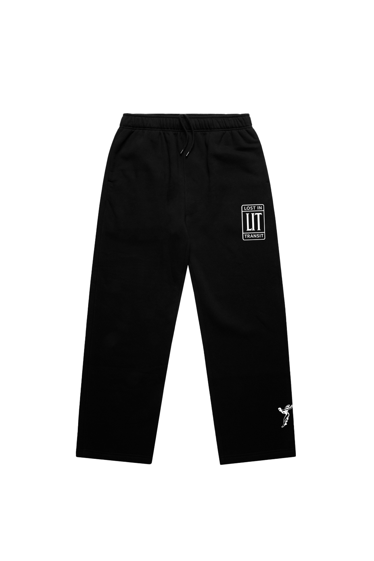 LIT Black Joggers