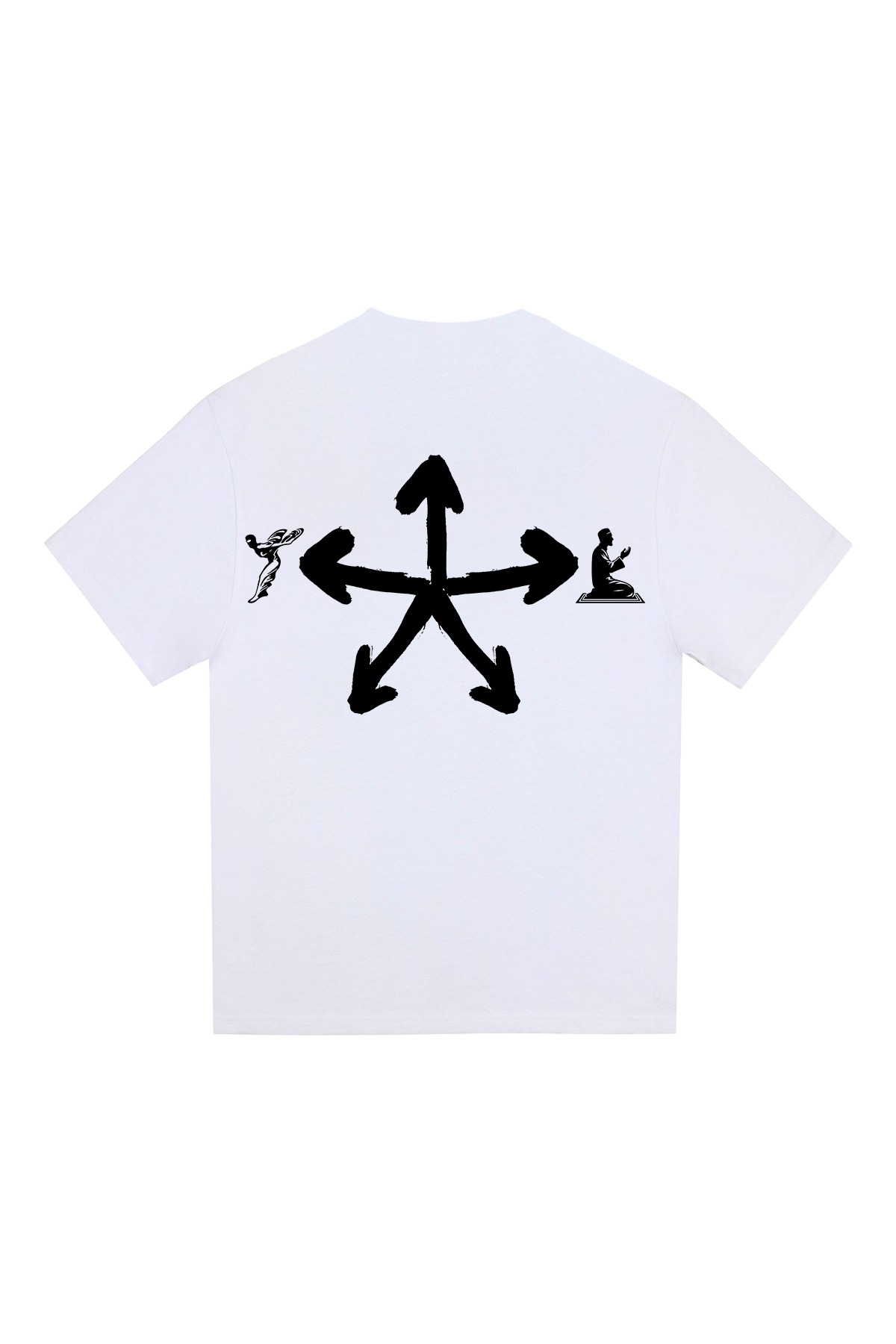 LIT Badge Heavyweight White T-Shirt